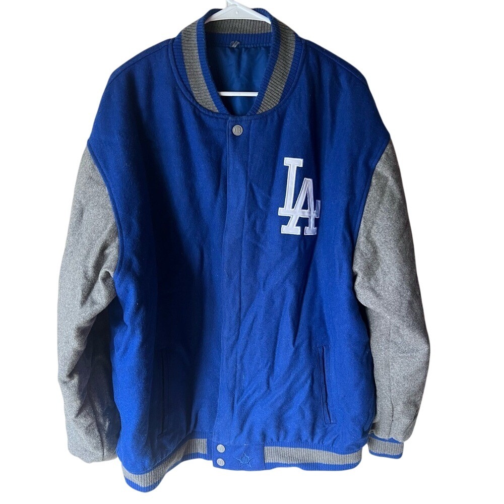 Los‎ Angeles Dodgers JH Design Jacket with Embroidered Logos size XXL